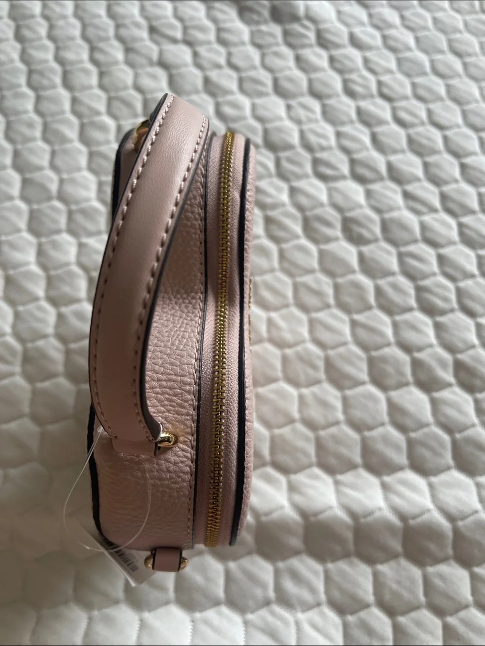 Michael Kors Blush Pink Heart Mini Crossbody